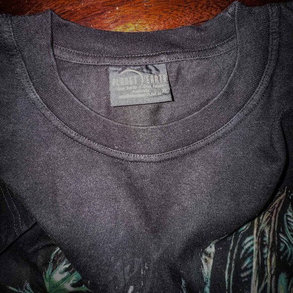 Authentic Singapore Zoo souvenir t-shirt with white tiger print US size XL NEW - Picture 3 of 4